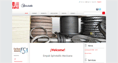 Desktop Screenshot of empak.com.mx