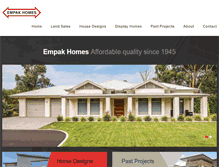 Tablet Screenshot of empak.com.au